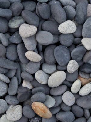Beach Pebbles zwart