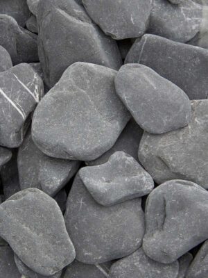 Flat Pebbles zwart